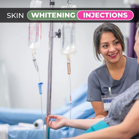 skin whitening injection