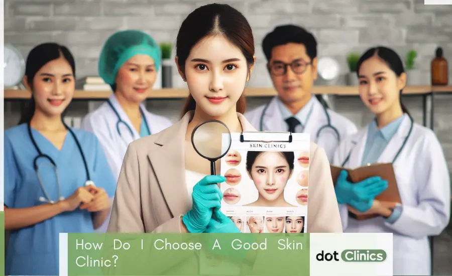 How Do I Choose A Good Skin Clinic_ - Featured Image - Dot Clinics Pakistan