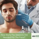 How Many Prp Sessions Are Needed For The Face - Featured Image - Dot Clinics Pakistan