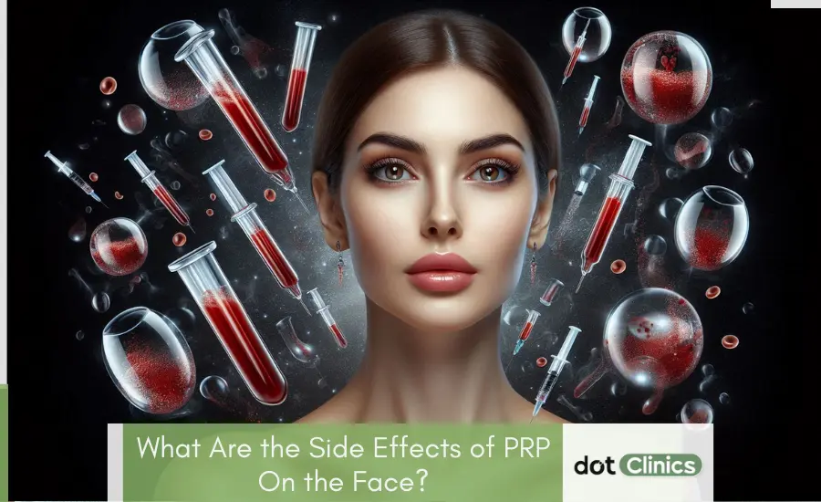 What Are the Side Effects of PRP On the Face - Featured Image - Dot Clinics Pakistan